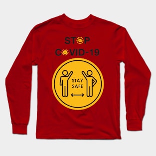 covid 19 Long Sleeve T-Shirt